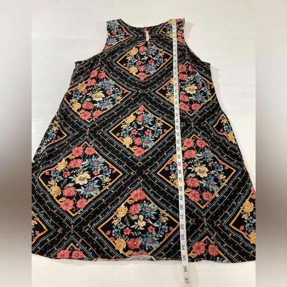 Maurices Dress Women’s L Floral Sleeveless Midi Cottagecore Bohemian - Picture 12 of 12